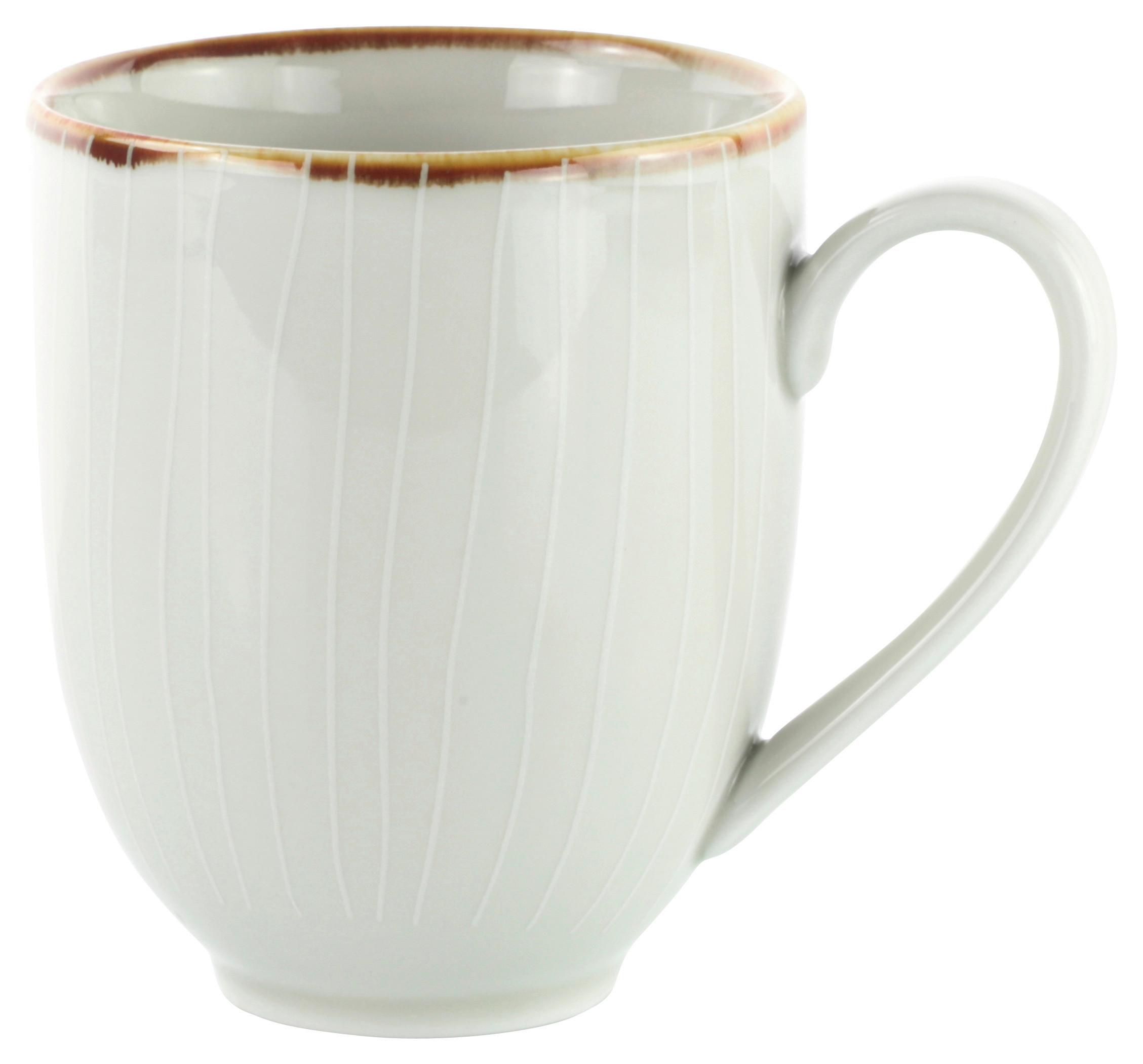 KUBEK DO KAWY BERGEN - beżowy, Design, ceramika (400ml) - Landscape