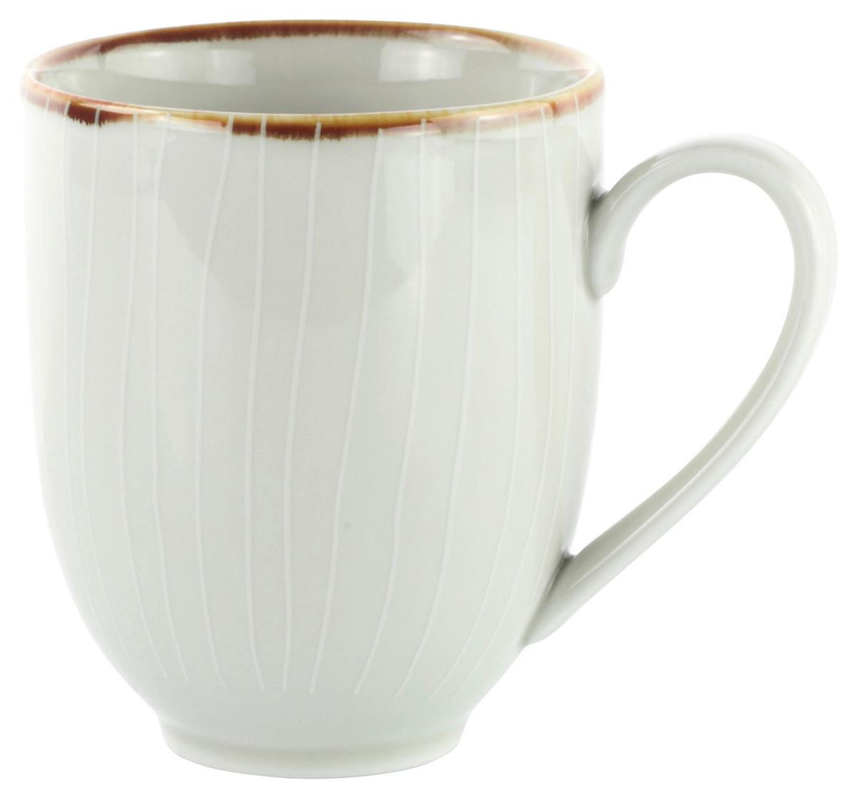 KUBEK DO KAWY BERGEN - beżowy, Design, ceramika (400ml) - Landscape