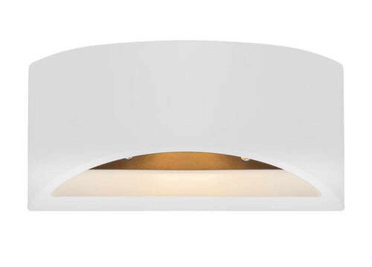 Stenska Svetilka Christine - bela, Design, naravni materiali (20/8,8/12cm) - Globo