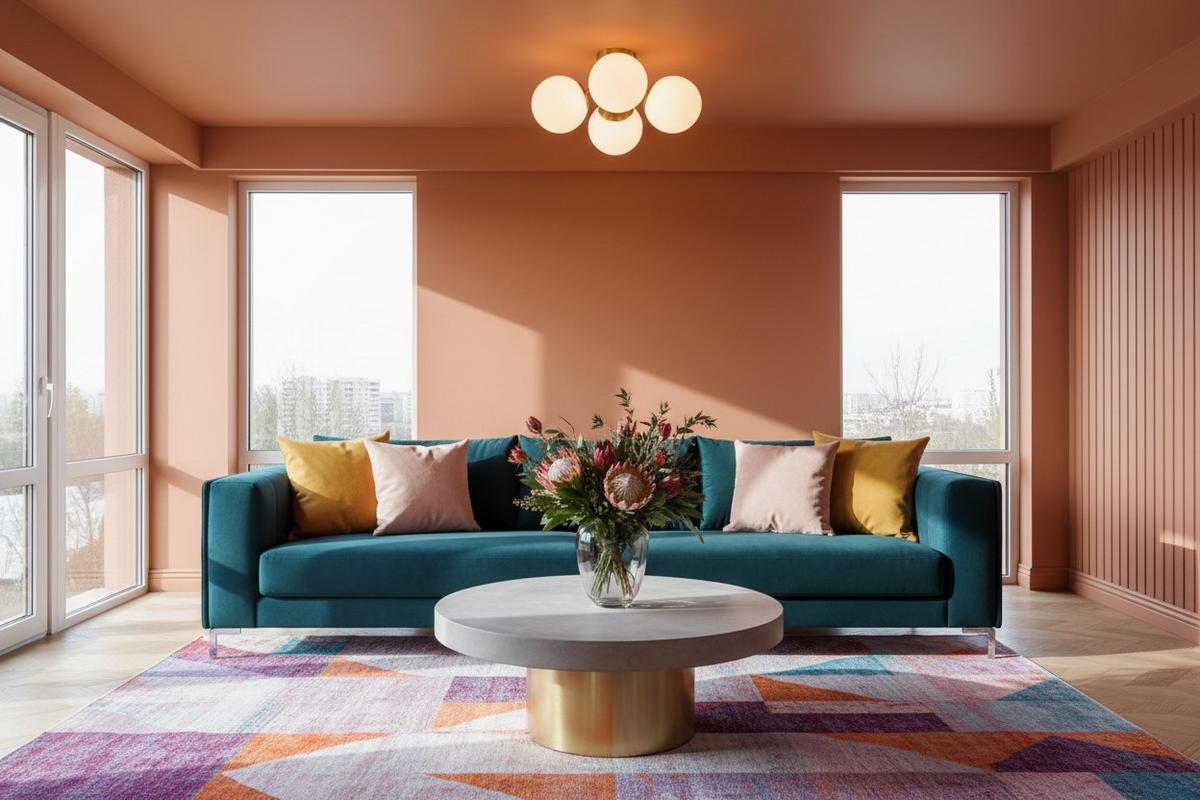 LAMPA SUFITOWA PINA - biały, Trend, metal/szkło (35/20cm) - Novel