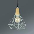 Hängeleuchte Akira, max. 40 Watt - Türkis, MODERN, Metall (29/34cm) - Mömax modern living