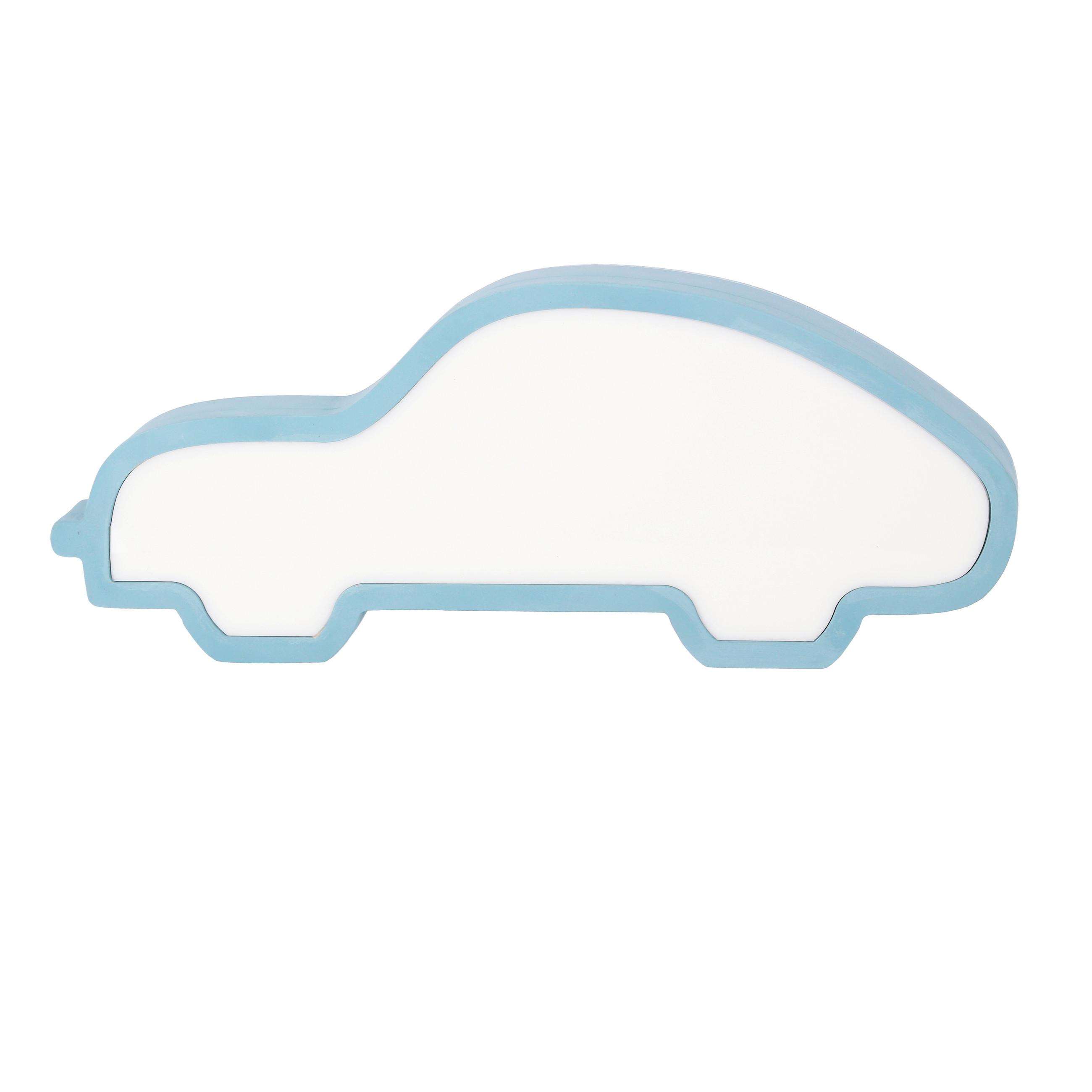 Dječja  Stolna Svjetiljka Car - plava, Basics, drvni materijal/plastika (35/3.5/14cm)