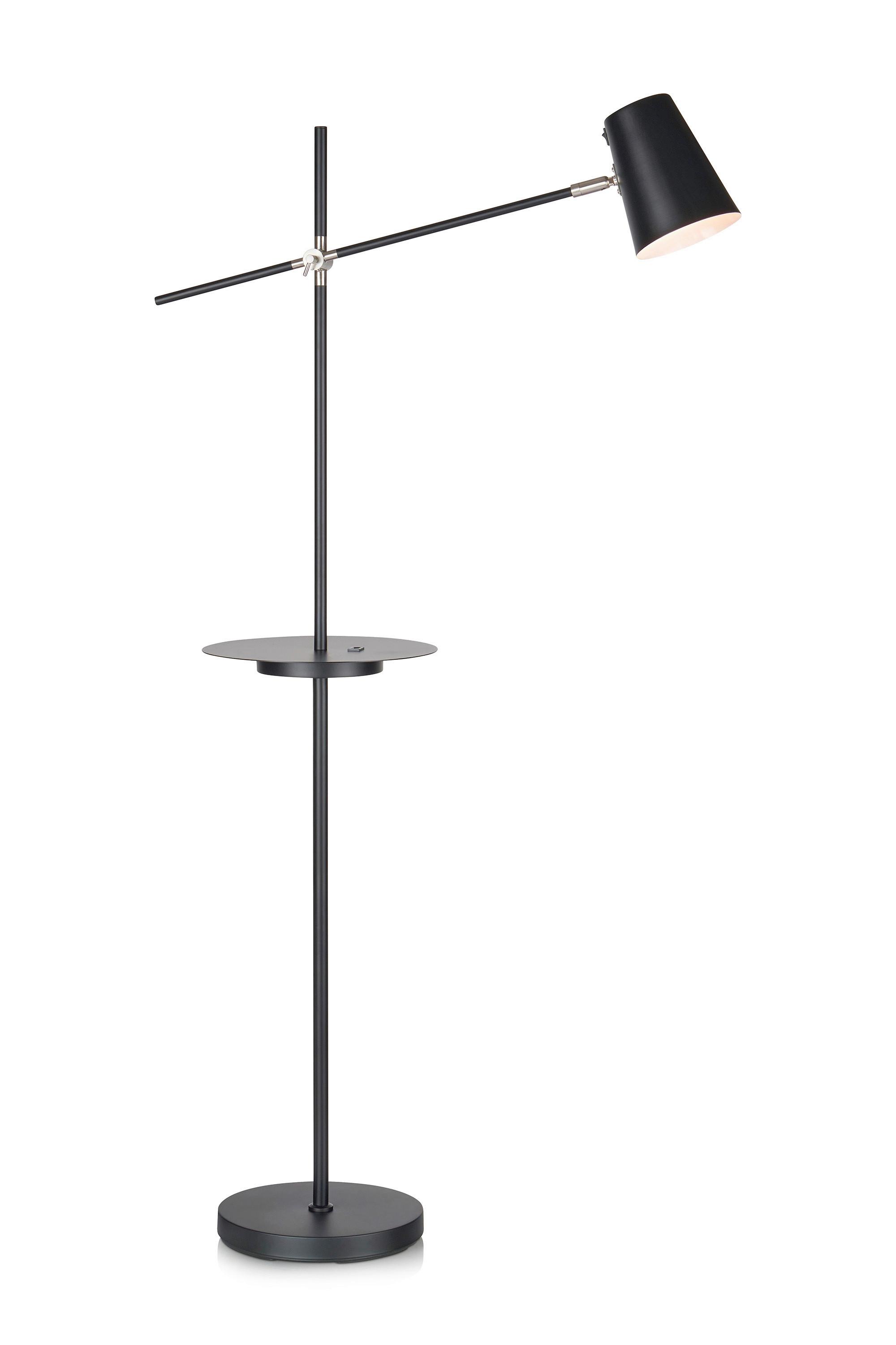 Stehleuchte Linear max. 40 Watt - Schwarz, Basics, Metall (65/28/144cm) - Markslöjd