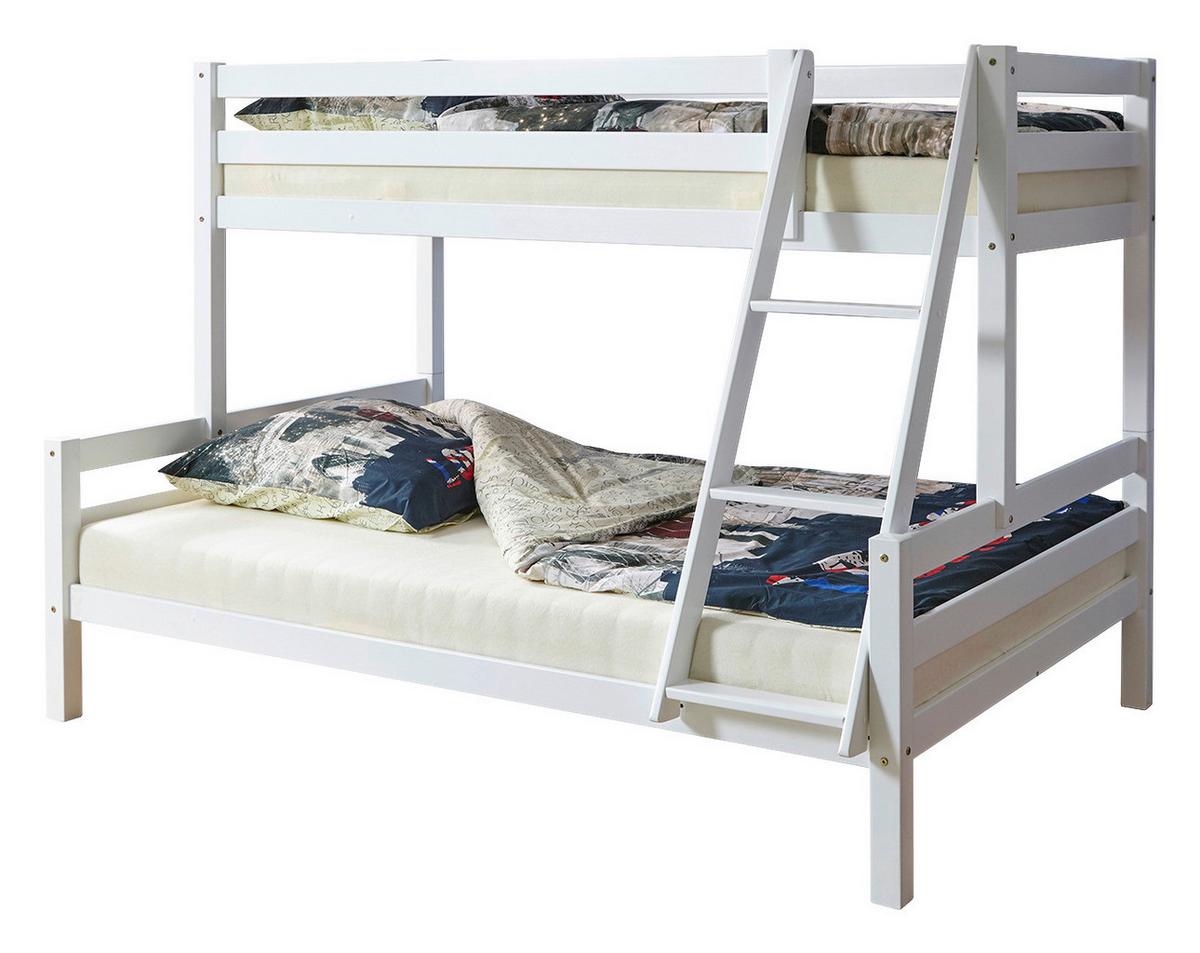 Pograd Maxim, Bela, Masivno - bela, Moderno, les (140/200cm) - MID.YOU