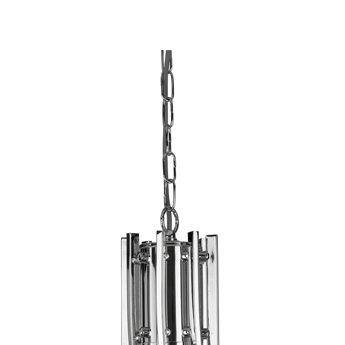 Csillár 4168-8cc Ascona - krómszínű, Konventionell, üveg/fém (75/145cm)