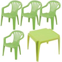 KINDER-GARTENSET KINDERMONOBL. SET GRÜN - Grün, MODERN, Kunststoff (37/61/38cm) - Gardenson