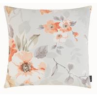 Zierkissen Olivia in Orange/Weiß ca. 40x40cm - Orange/Weiß, MODERN, Textil (40/40cm) - Mary's