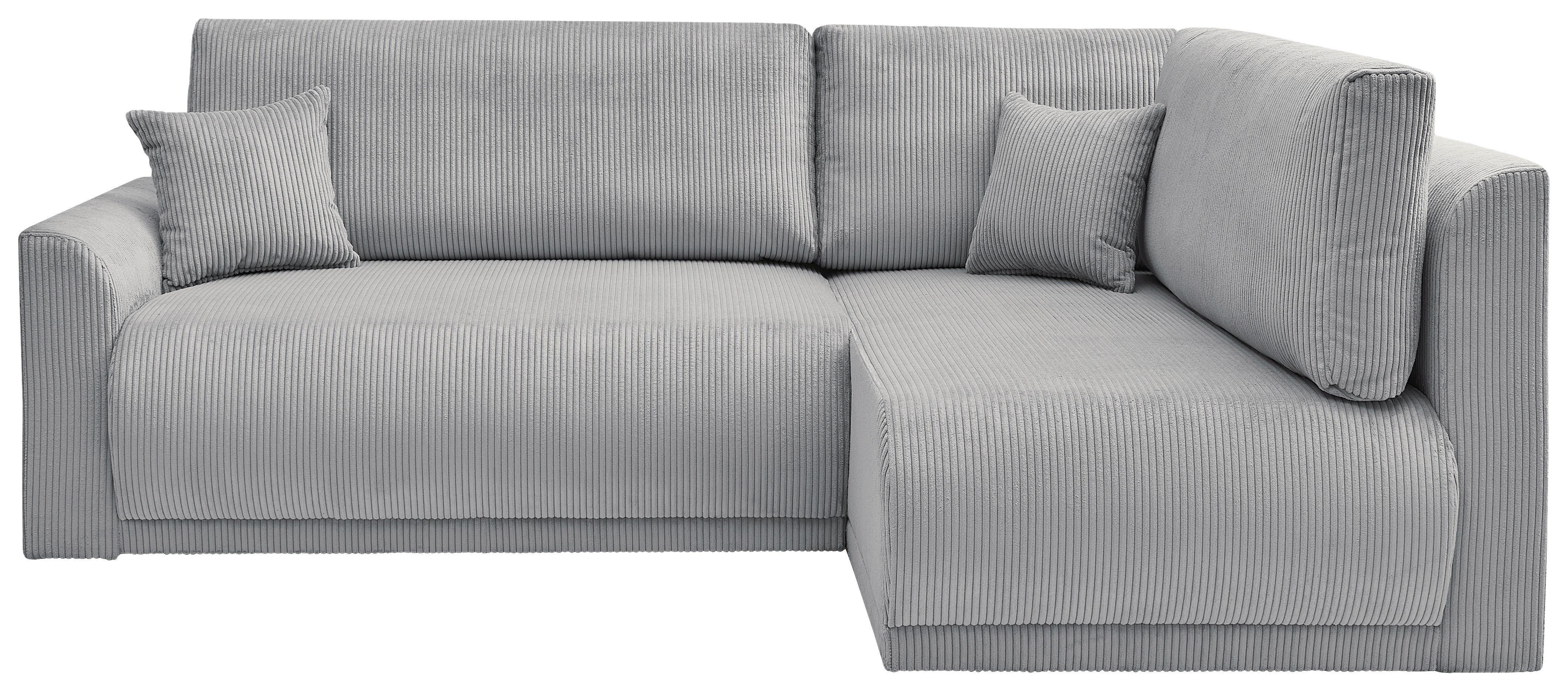 Coltar KIM - gri, Modern, lemn/textil (233/160cm) - Modern Living