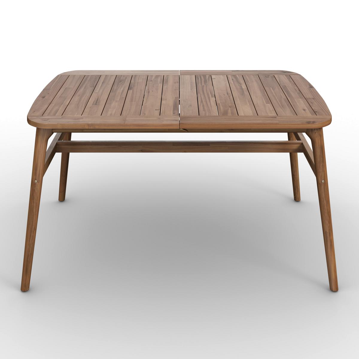 Vrtna Miza Nicola, Barva Oreha, 160-200x90 - barva oreha, Moderno, les (160-200/100/76cm) - Bessagi Garden