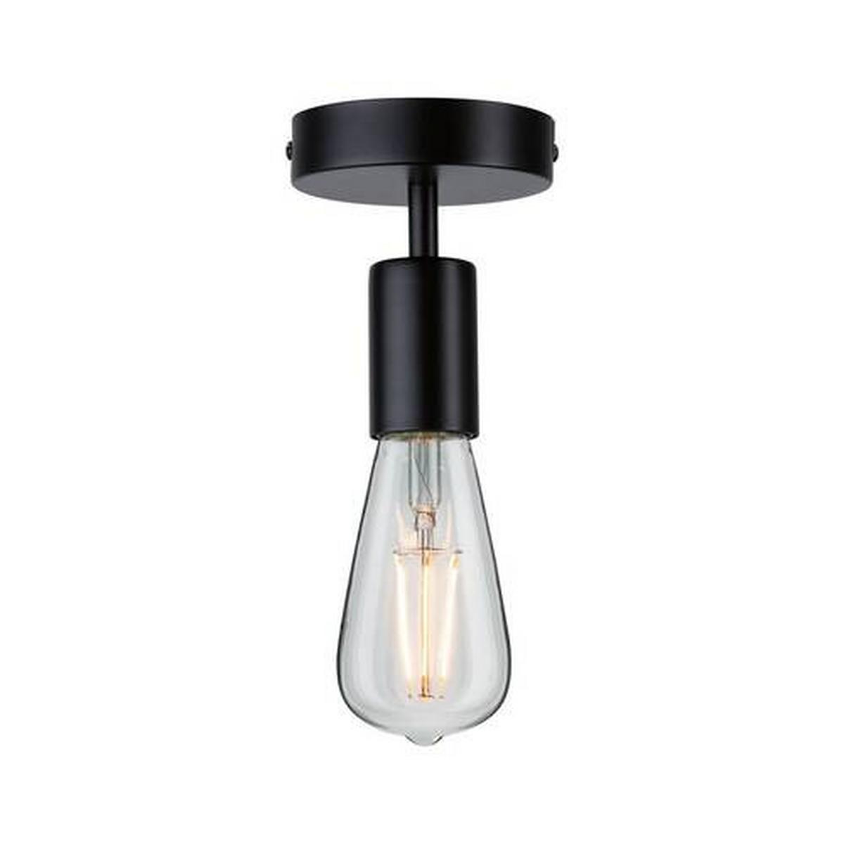 Schienensystem-Strahler Malja in Schwarz max. 40 Watt - Schwarz, Basics, Metall (10,0/12,5cm) - Paulmann