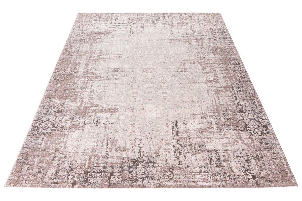 Vintage-Teppich my Phoenix Taupe ca. 200x290cm - Taupe, Design, Textil (200/290cm) - Obsession