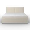 BOXBETT IMOLA - noir/crème, MODERN, textile/matière synthétique (180/200cm) - Bessagi Home