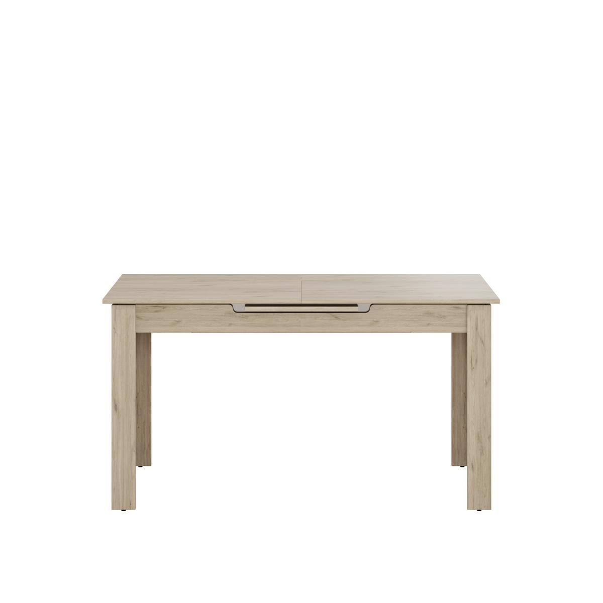 Ausziehtisch Andorra Eiche Artisan - Eiche Artisan, MODERN, Holzwerkstoff (140-180/80/75cm) - Mömax