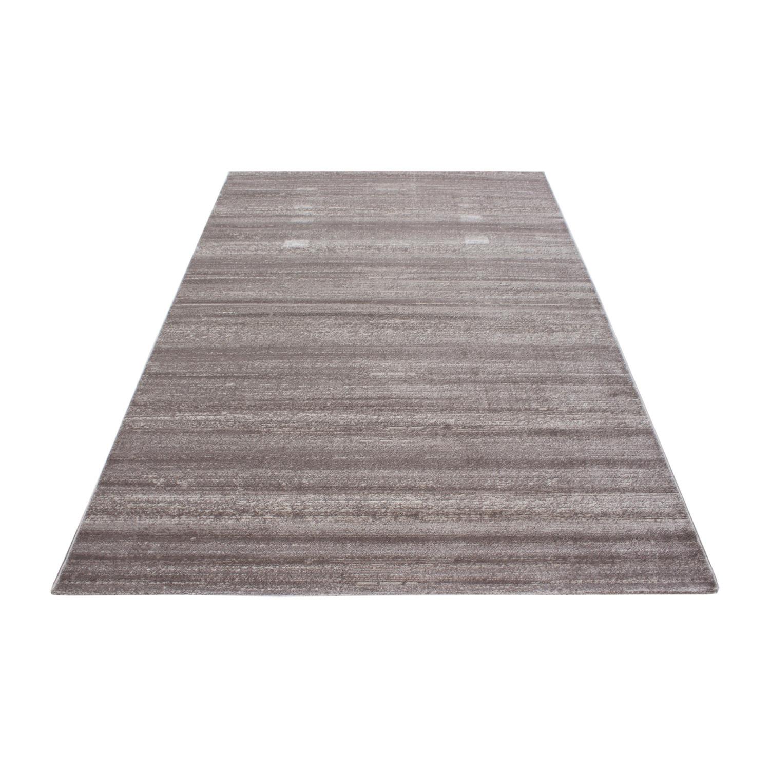 Webteppich Plus Beige ca. 80x150cm - Beige, Design, Textil (80/150cm)