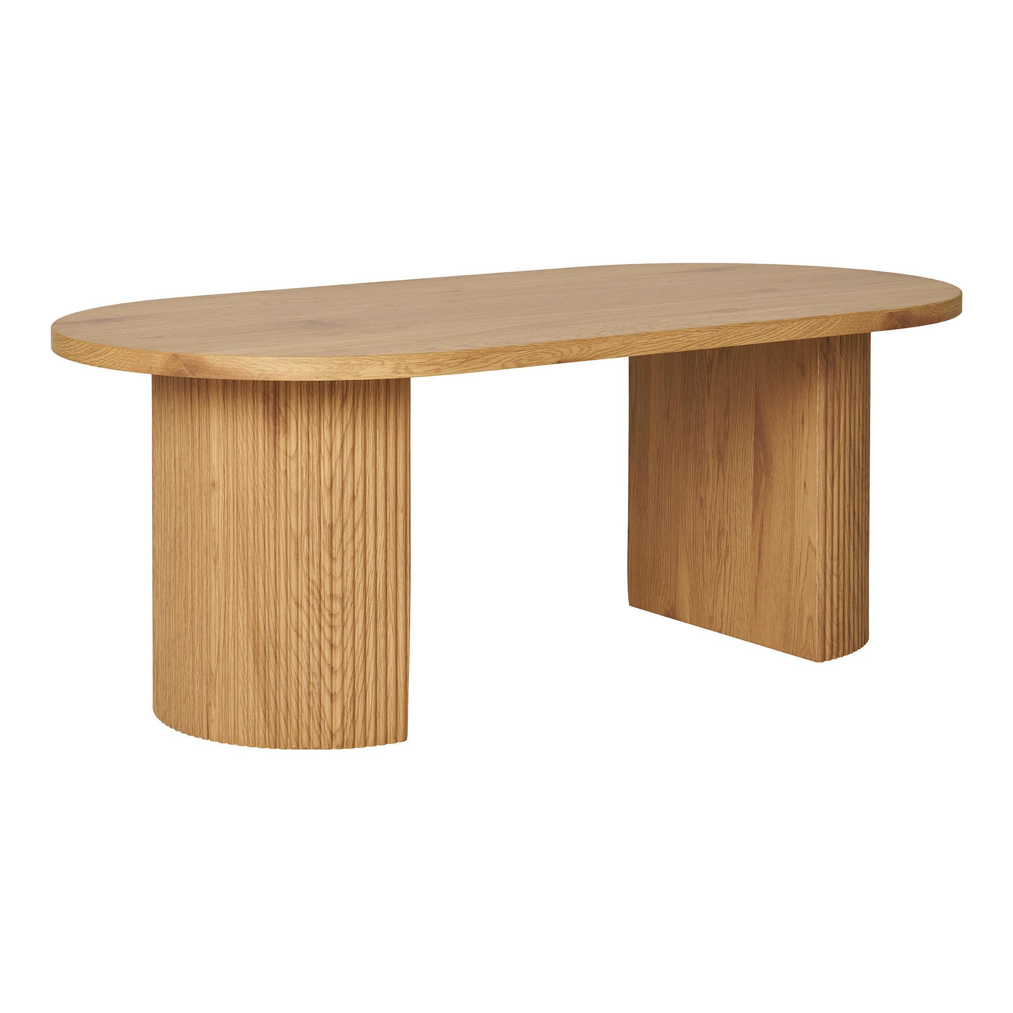 Couchtisch Boavista Eichefarben ca. 120x60x45 cm - Eichefarben/Naturfarben, Design, Holzwerkstoff (120/60/45cm) - MID.YOU