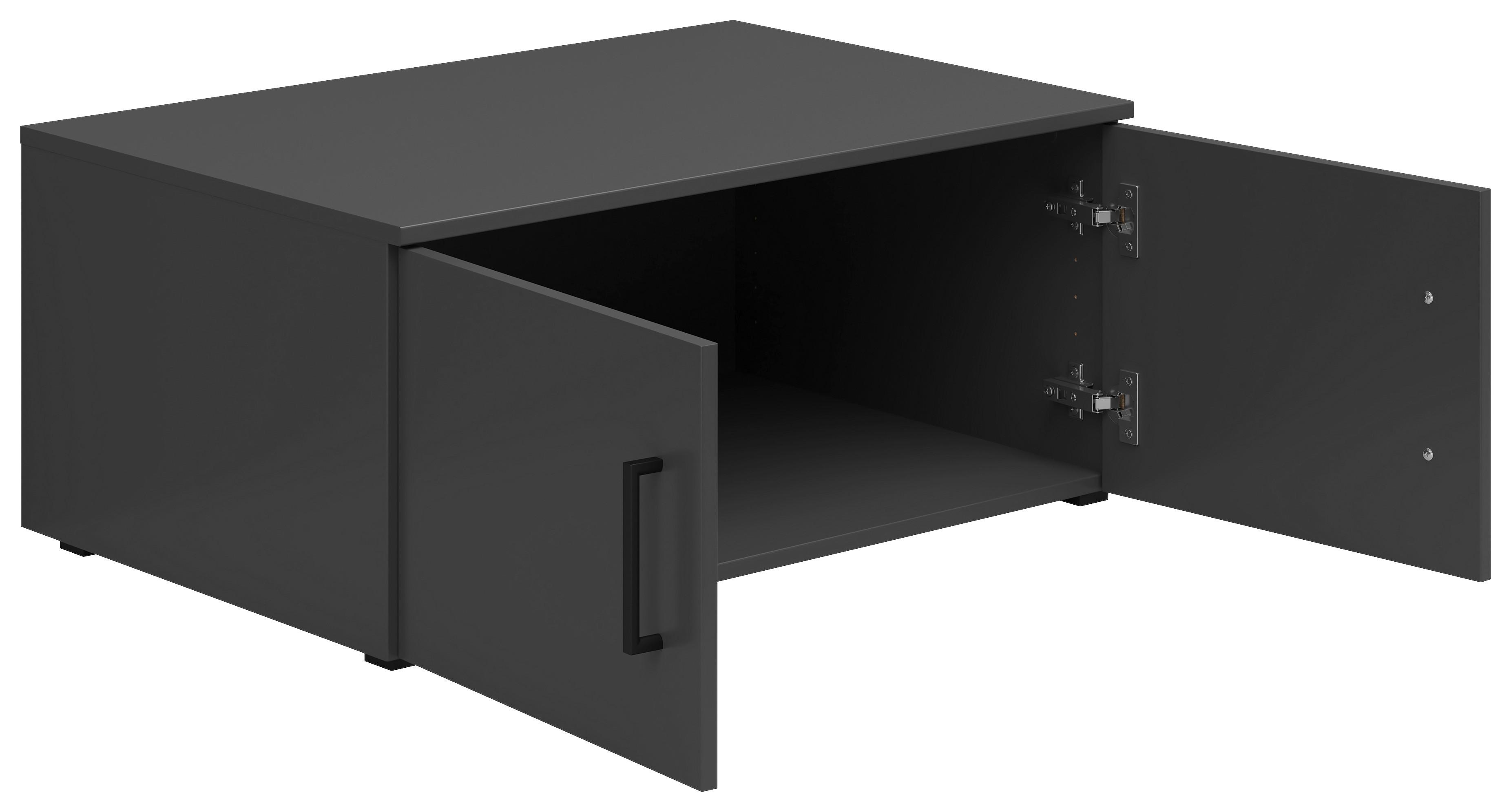 Extensie la dulap MULTI - grafit, Modern, material pe bază de lemn (80/35/52cm) - Modern Living