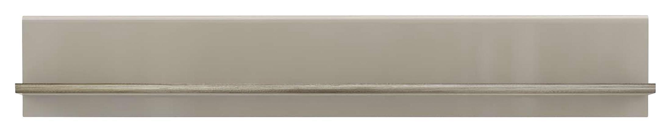 Zidna Polica Tiziano - boje hrasta/bež, Moderno, drvni materijal (143,8/23,5/25cm) - Modern Living