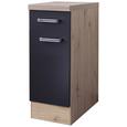 Dulap De Bucătărie Milano - culoare lemn stejar/antracit, Modern, compozit lemnos (30/86/60cm) Dulap De Bucătărie Milano - culoare lemn stejar/antracit, Modern, compozit lemnos (30/86/60cm)
