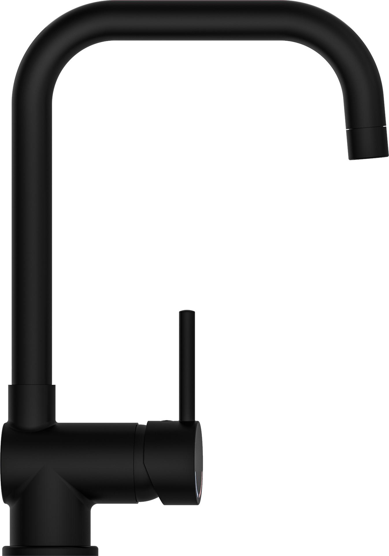 Küchenarmatur NI182GABL - Schwarz, Trend, Metall (5,5/33,0/23,0cm) - Schütte