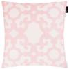 Zierkissen Grace in Hellrosa/Weiß ca. 45x45cm - Hellrosa/Weiß, MODERN, Textil (45/45cm) - Mary's