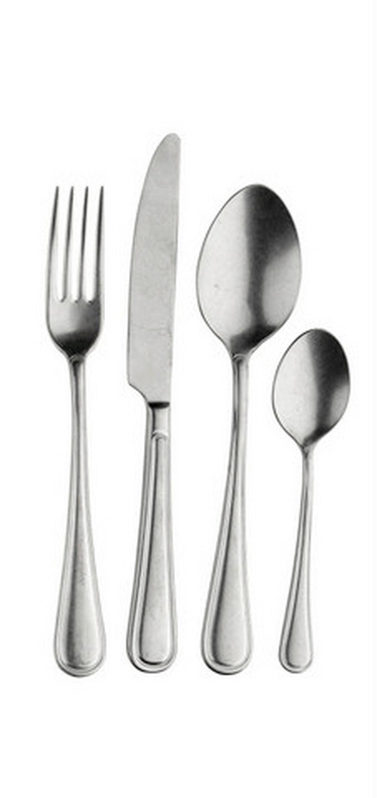 Jedilni Pribor Westminster, 16-Delni - barve nerjavečega jekla, Basics, kovina (25,5/7/5,3cm) - Pintinox