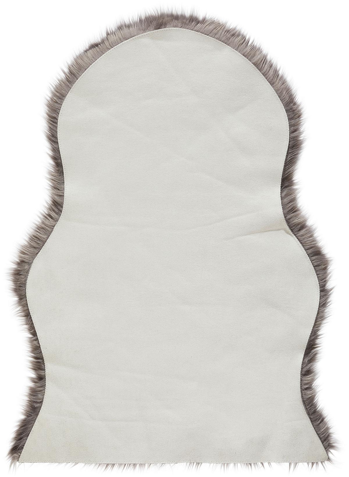 FUTRO SZTUCZNE SARAH - szary, Basics, futro/tkanina (60/90cm) - Boxxx