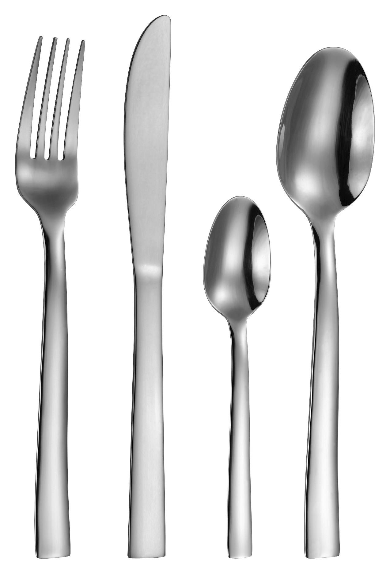 Evőeszközkészlet Uschi - ezüstszínű, fém - Best Price