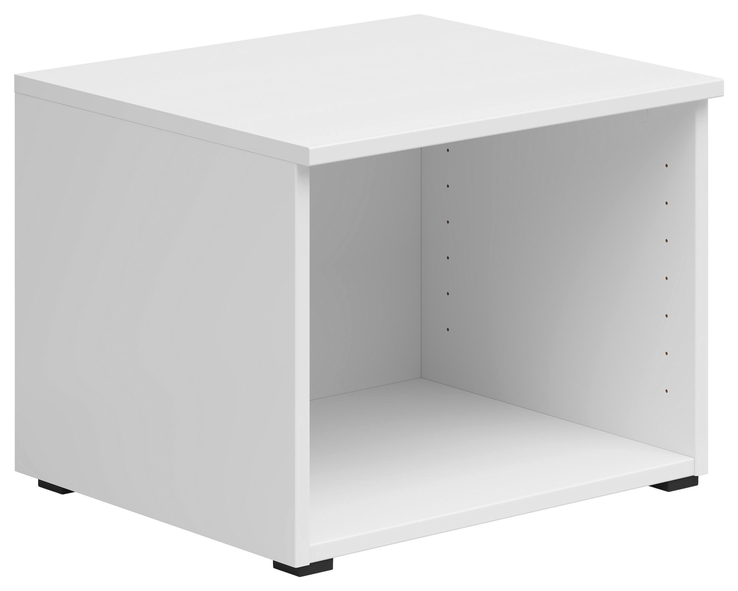Regalaufsatz Multistauraum Weiss - Weiss, Modern, Holzwerkstoff (45/35/40cm)