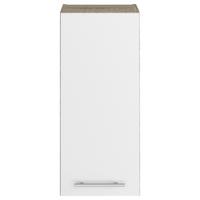 Dulap superior de bucătărie Corina - alb/culoare lemn stejar, Modern (30/72,4/34,6cm) - Based