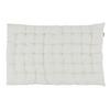 Boxkissen Dobby Hellgrau ca. 60x100cm - Hellgrau, Textil (60/100/7cm) - Mömax