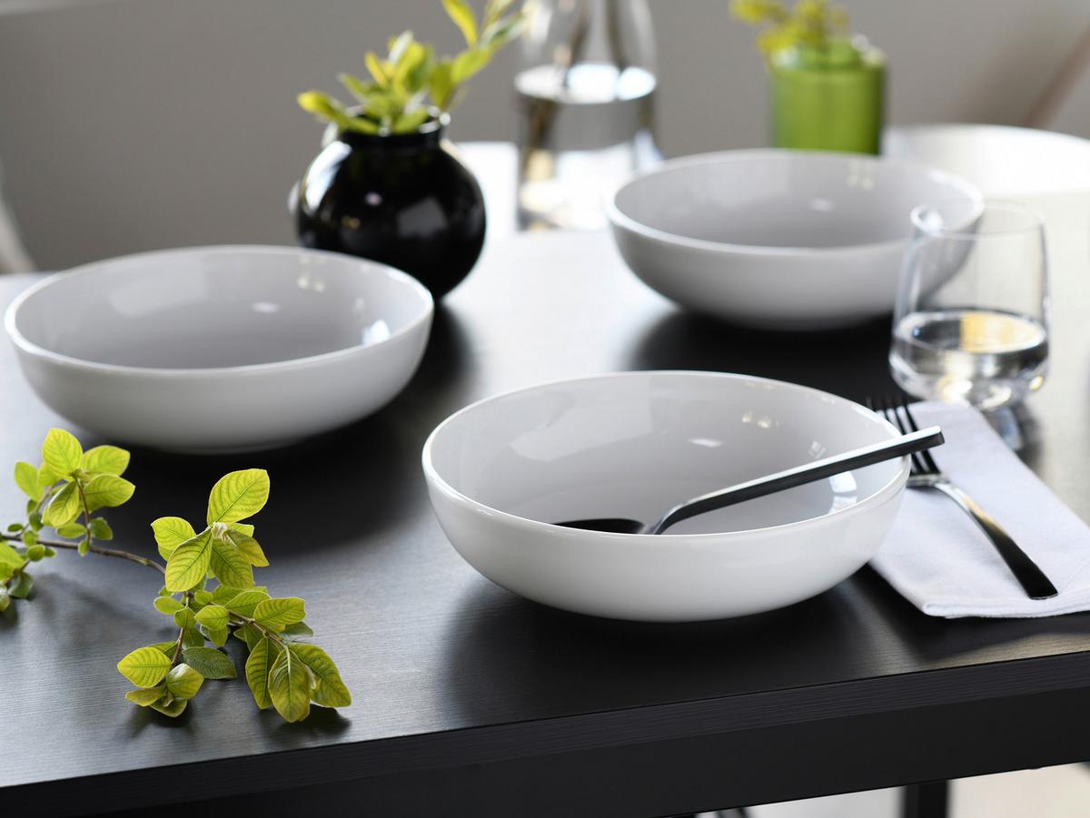 Set Posod All Round, 4-Delni - bela, Design, keramika (21cm) - Creatable