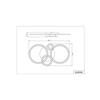 LED-TAKLAMPA KLAUSE - silver/nickelfärgad, Modern, metall/plast (95/52/7,7cm) - Mömax
