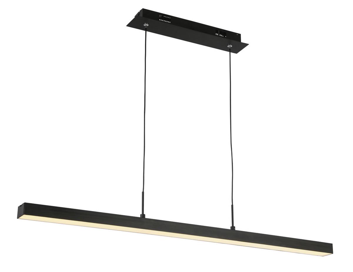 LAMPA WISZĄCA LED SUPREME *SBN*SH* - czarny, Konventionell, tworzywo sztuczne/metal (100/5/120cm) - Novel