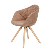 Szék Szett Oeuia - barna, Lifestyle, textil/fa (59/82/55cm) - Kayoom