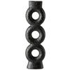 Skulptur Binge in Schwarz - Schwarz, Kunststoff (10/35/3cm) - Modern Living