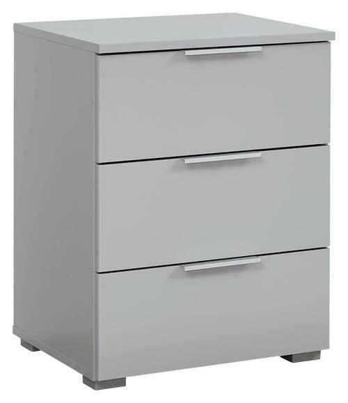 Noptieră ALABAMA - gri deschis, Modern, material pe bază de lemn (47/62/42cm)