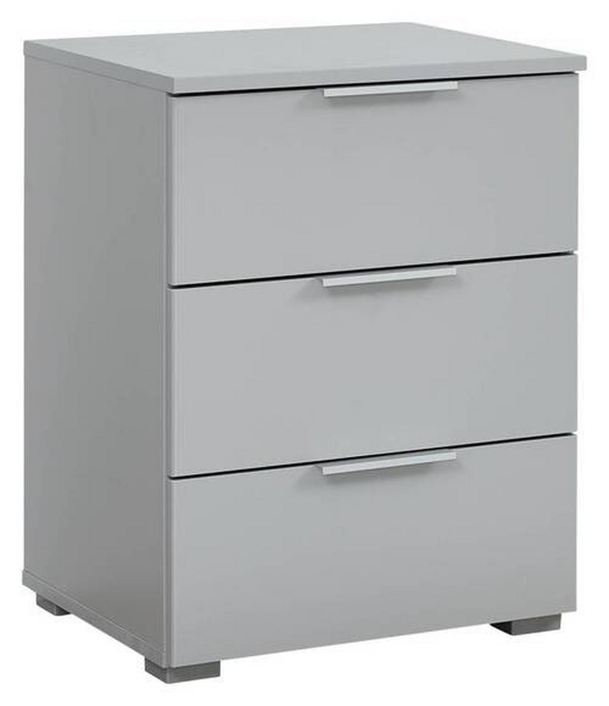 Noptieră ALABAMA - gri deschis, Modern, material pe bază de lemn (47/62/42cm)