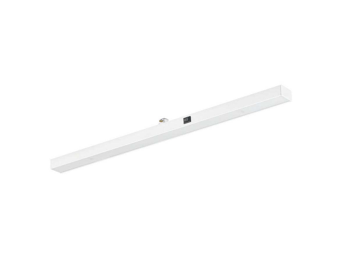Schienensystem-Stableuchte Duoline Weiß max. 6 Watt - Weiß, Basics, Kunststoff (50/2,5/3cm) - Trio Leuchten