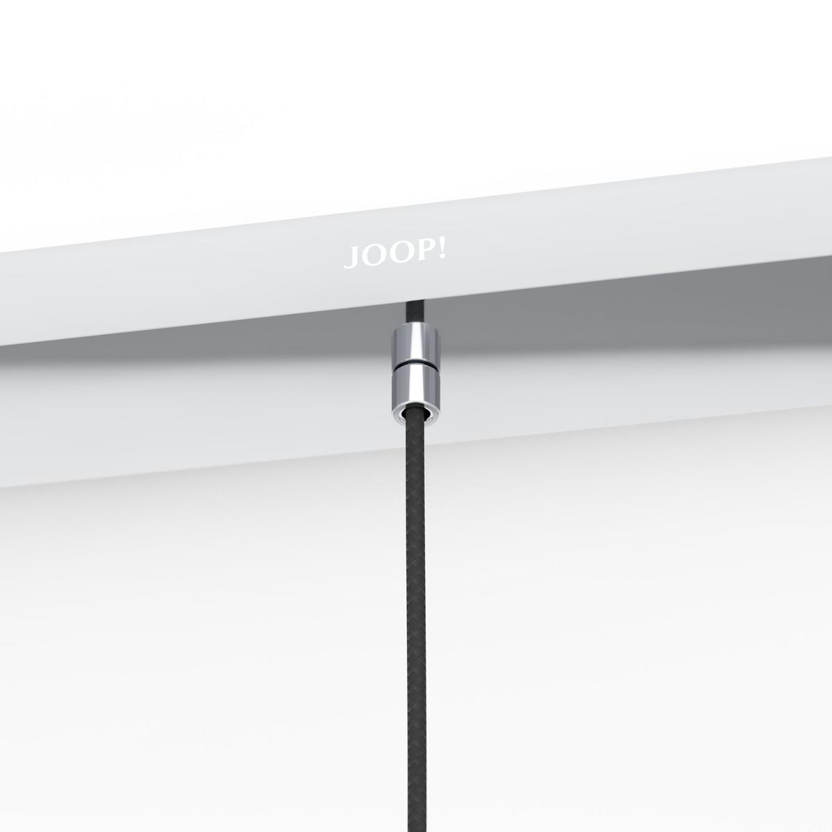 LAMPA WISZĄCA 34204* ROUND LIGHTS  JOOP! - czarny/przezroczysty, Design, metal/szkło (103,5/21,5/110cm) - Joop!