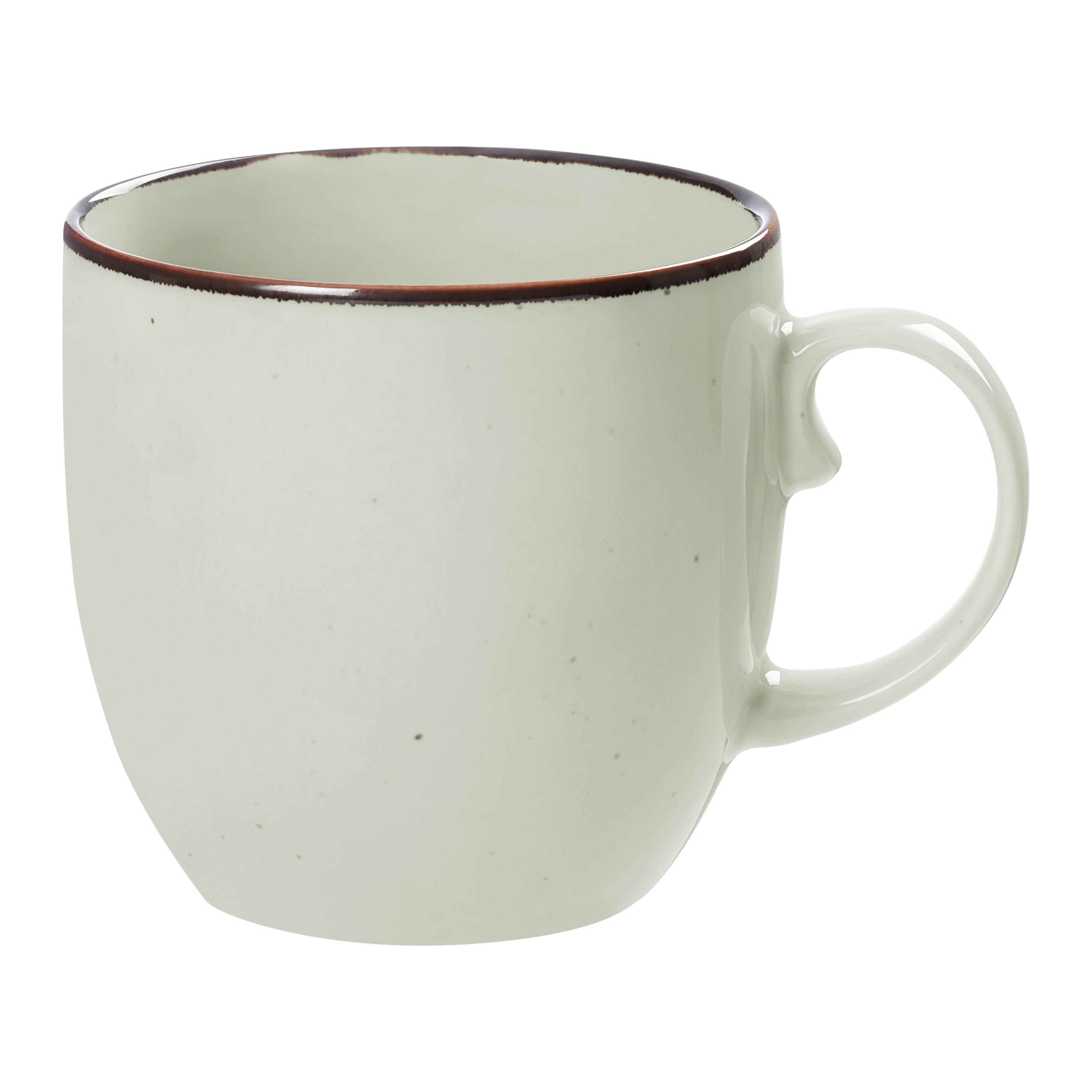 Kaffeebecher Capri Creme ca. 520ml - Creme, Modern, Keramik - Mömax