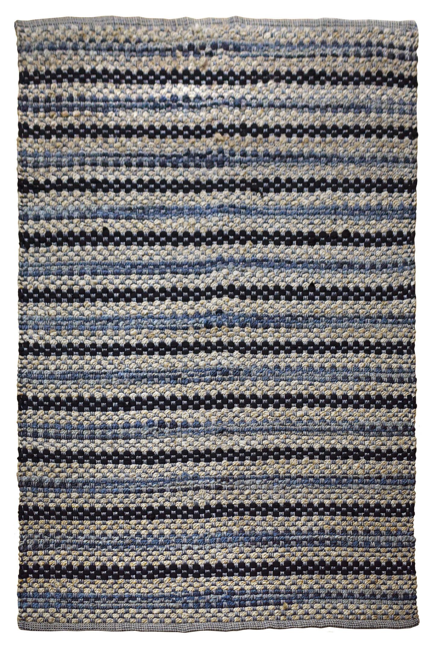 JUTETEPPICH SIENNA 210 MULTI/GRAU 160X230 - Multicolor/Grau, Basics, Textil (160/230cm) - Kayoom