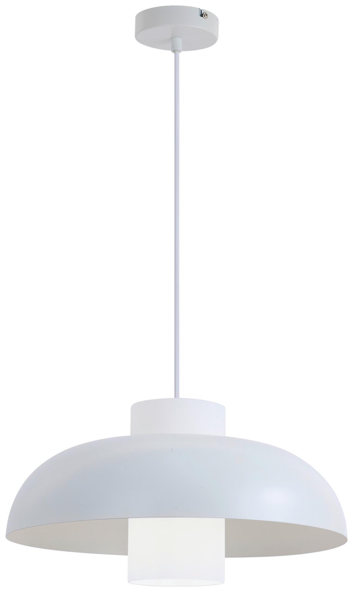 LAMPA WISZĄCA JULIE - biały, Trend, metal/szkło (38/120cm) - Collet's Monde