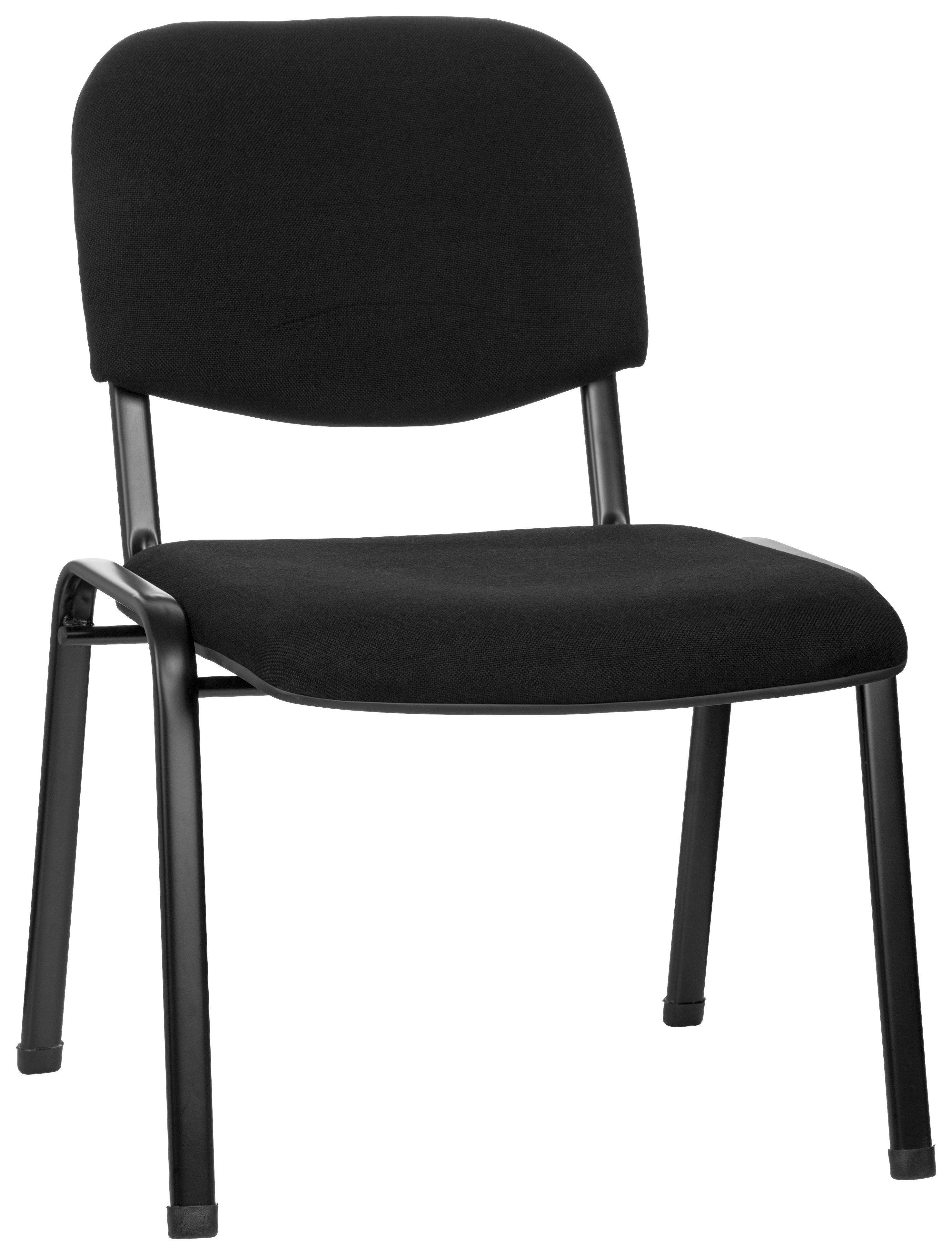 Konferenčni Stol Xt 600 Xl, Črna - črna, Basics, kovina/tekstil (60/87/55cm) - MID.YOU