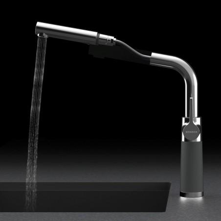 Küchenarmatur 540120EDO - Edelstahlfarben, MODERN, Metall (31cm) - Schock