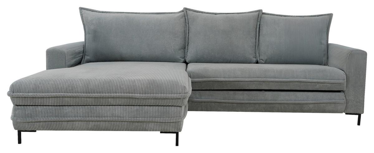 Coltar ARMILLA - gri, Konventionell, lemn/metal (174/272cm) - Modern Living