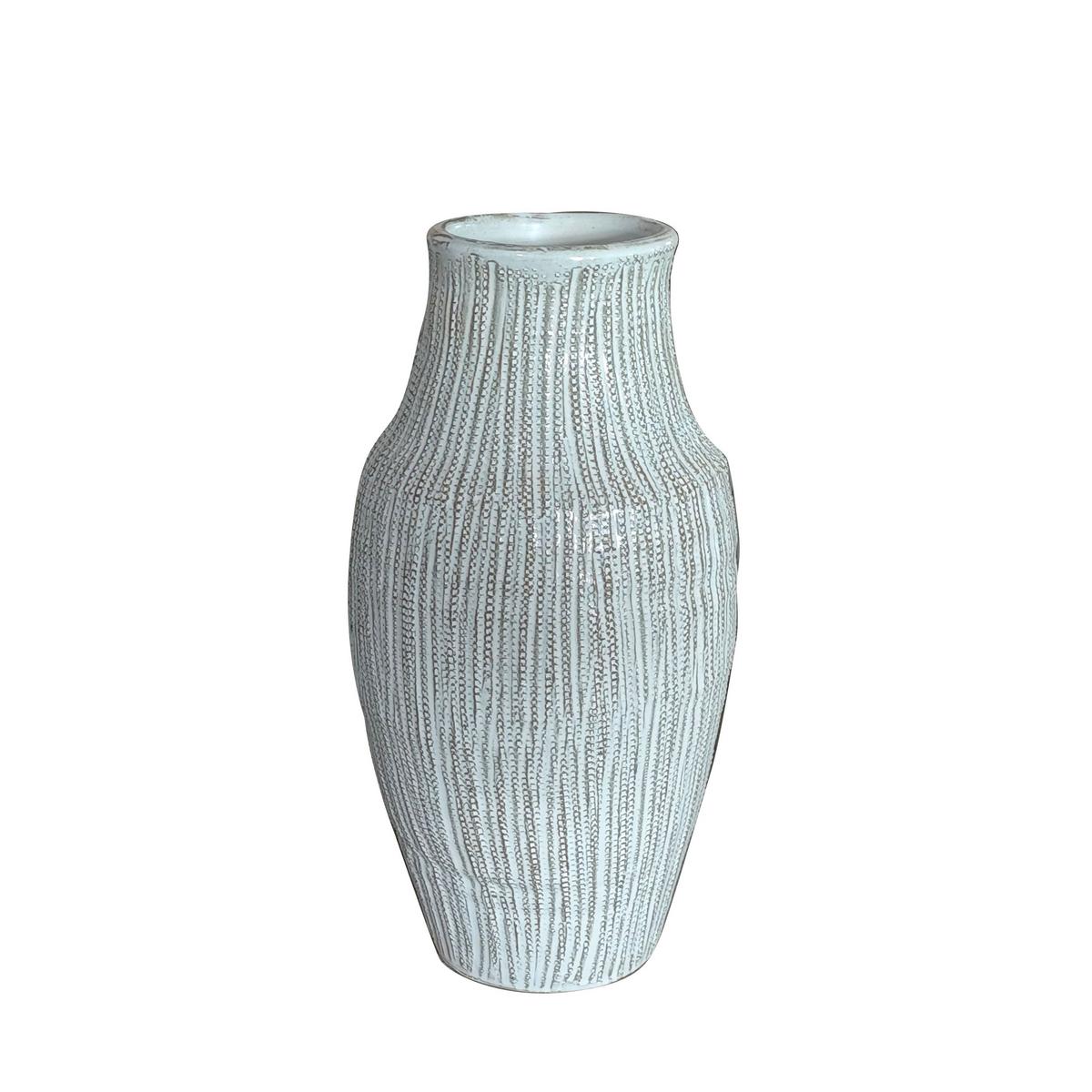 Vaza Zuri 2 - zlate barve/bela, Moderno, keramika (17/35,5cm) - Mömax