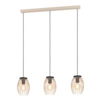 LAMPA WISZĄCA 185829 PLATO *SBN* - czarny, Basics, tworzywo sztuczne/metal (77/16/110cm) - Novel