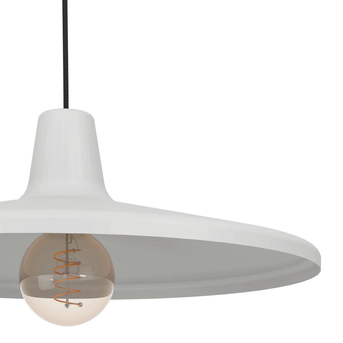 Hängeleuchte 900834_miniere - Schwarz/Grau, Design, Metall (99,5/42/110cm) - Eglo