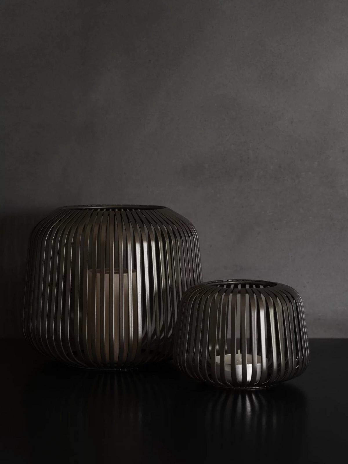 LATARNIA 66706 - szarobrązowy, Lifestyle, metal (20,5/17,5cm) - Blomus