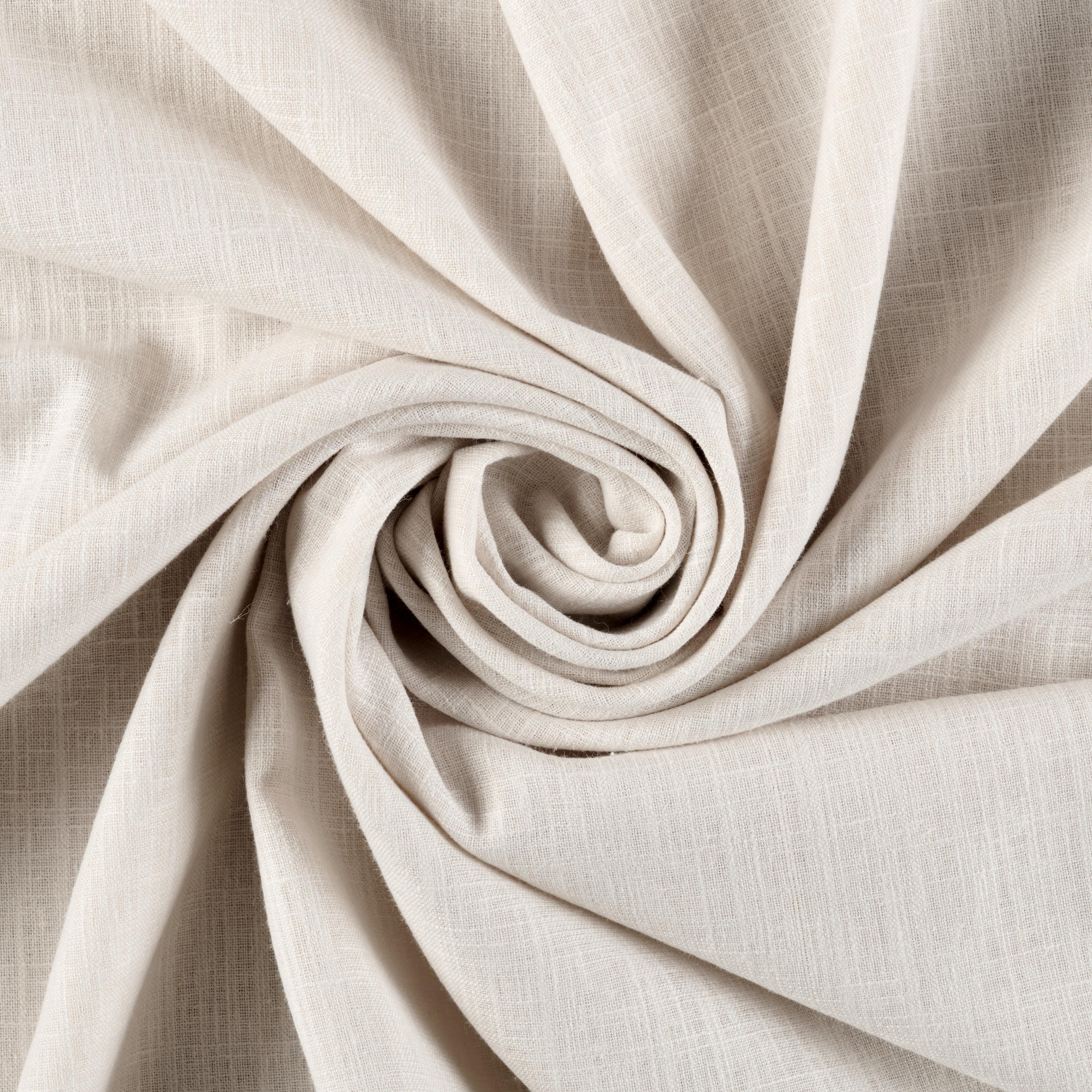 GARDINLÄNGD LINA - sandfärgad, textil (140/255cm) - Premium Living